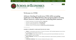 Desktop Screenshot of graduate.econ.upd.edu.ph