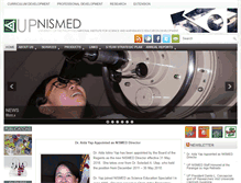 Tablet Screenshot of nismed.upd.edu.ph