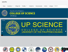 Tablet Screenshot of mbb.upd.edu.ph