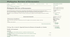 Desktop Screenshot of pre.econ.upd.edu.ph