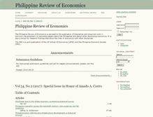 Tablet Screenshot of pre.econ.upd.edu.ph